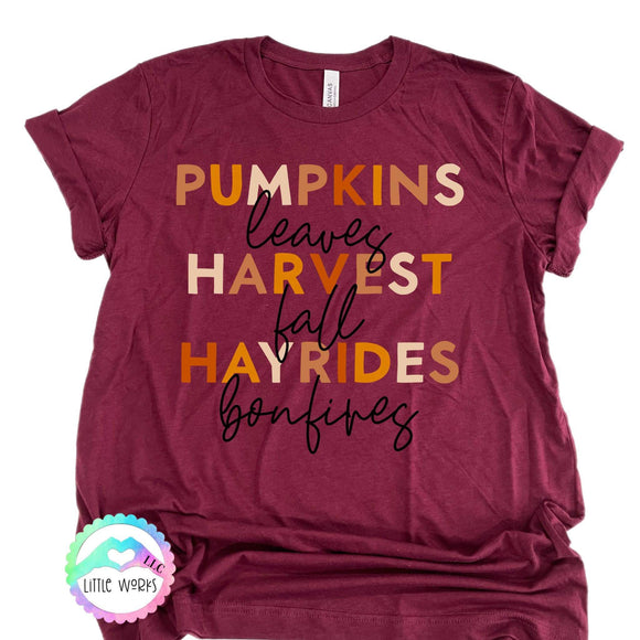 Pumpkins Harvest Hayrides