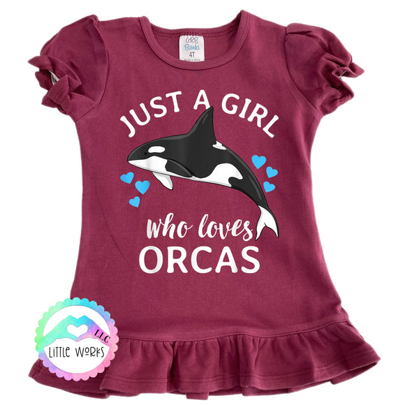 Girl Who Loves Orcas