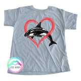 Red Heart Orca