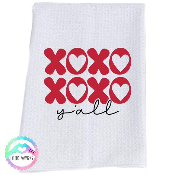 XOXO Y'all Dish Towel