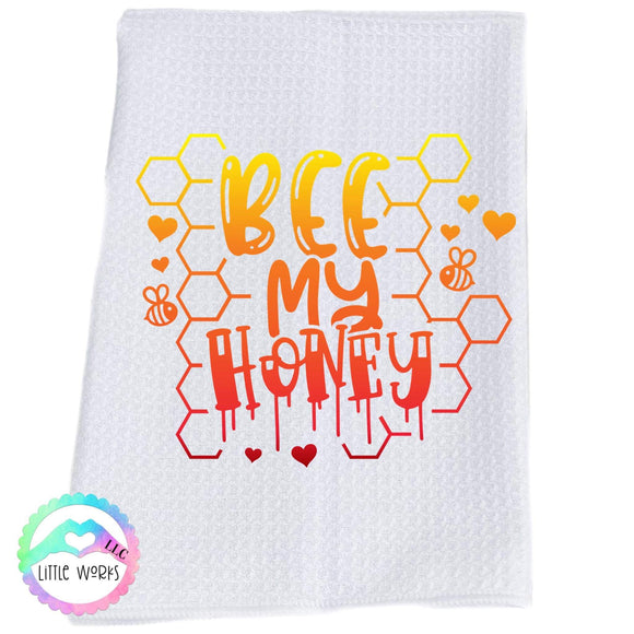 Bee My Honey Dish Towel