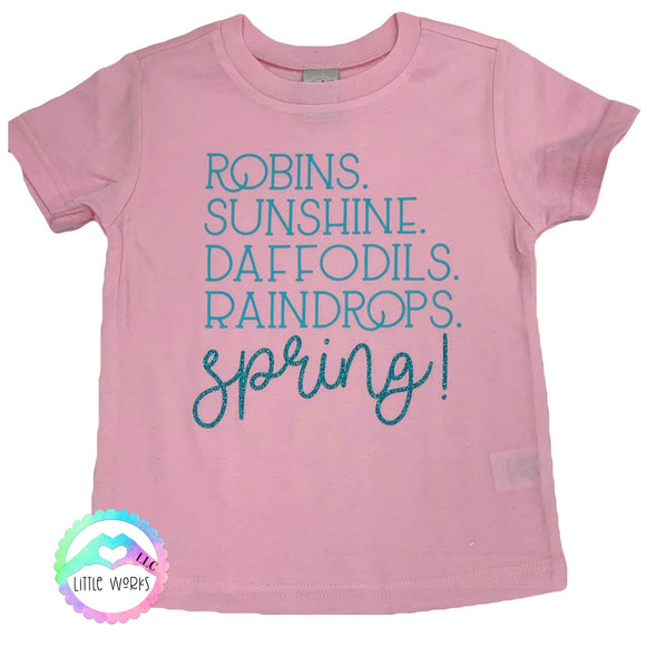Robins, Sunshine and Spring!