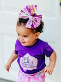 Purple Munkey Stitches Logo Shirt
