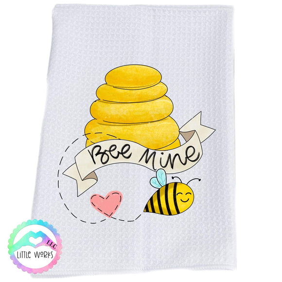 Bee Mine Dish Towel