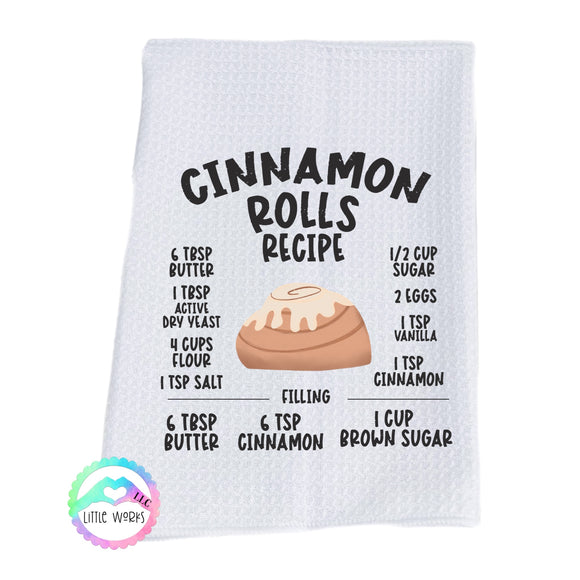 Cinnamon Rolls Dish Towel