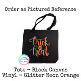 Trick or Treat Tote