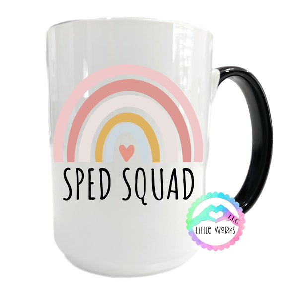 Sped Squad Rainbow Mug