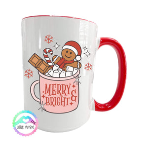 Merry & Bright Ging Mug