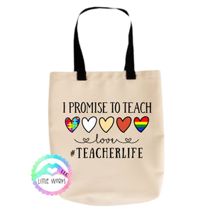 I promise to Teach Tote