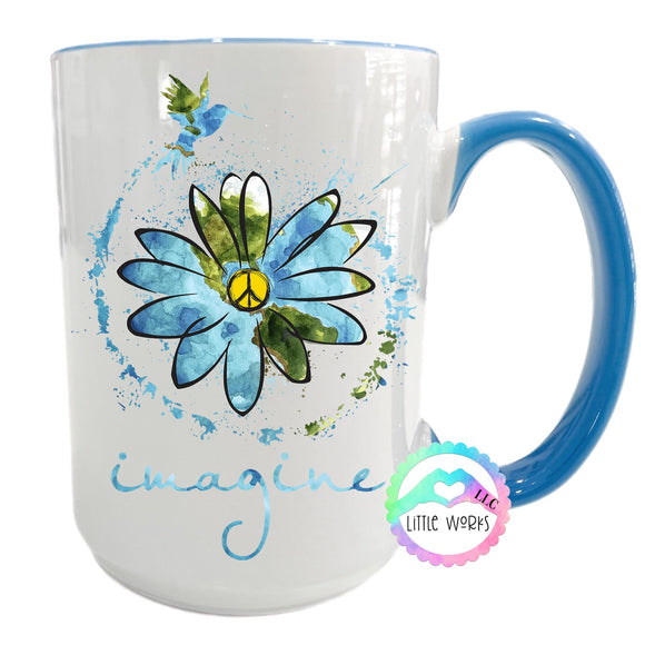 Imagine Flower Mug