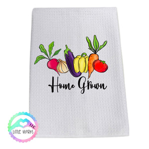 Home Grown Dish Towel