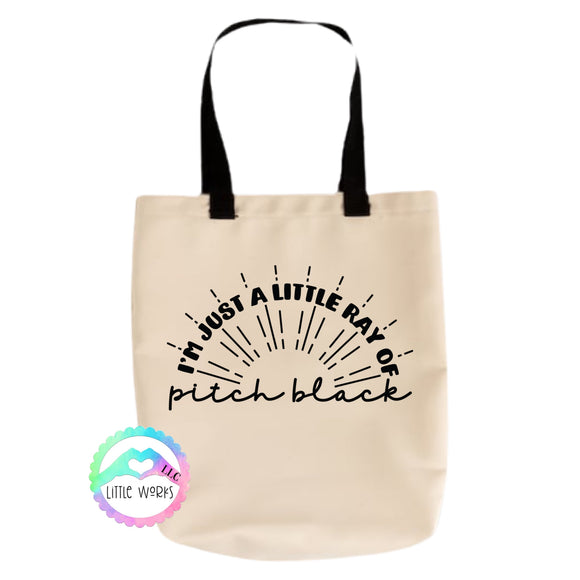 Ray of Pitch Black Tote